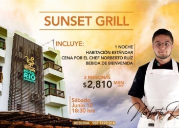 Joven promesa de la gastronomía mexicana ofrecerá cena especial en Rio Lagartos