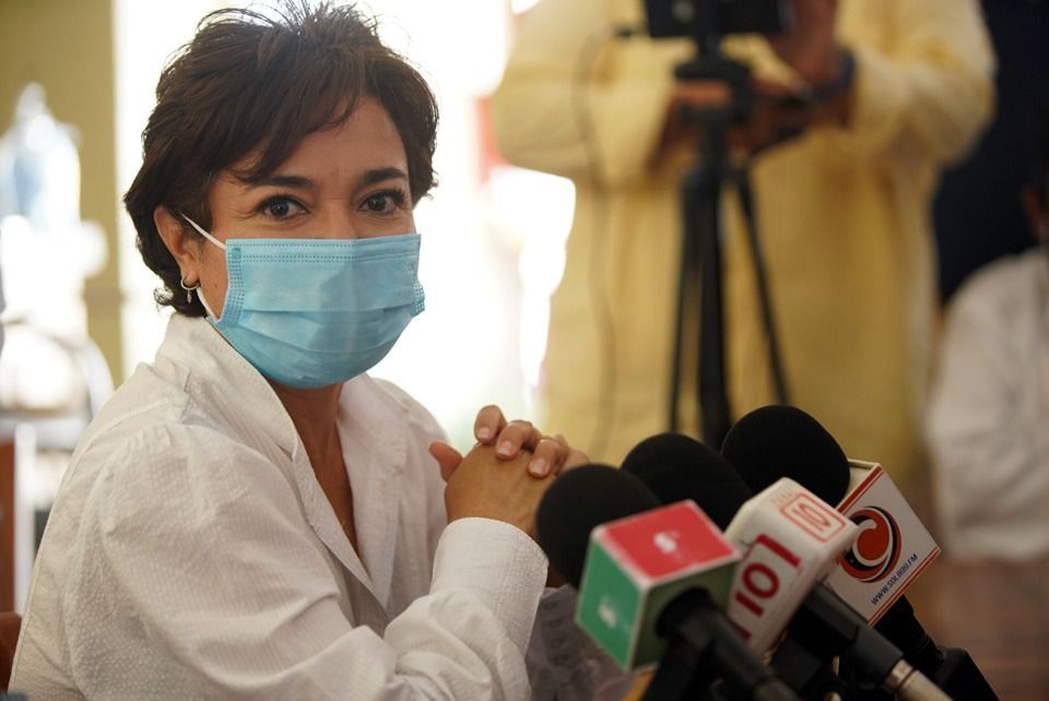 Juanita Alonso pedirá ayuda a la federación para la salud y la seguridad de Cozumel