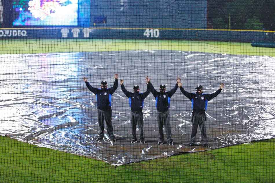 Lluvia en Cancún impide duelo de béisbol entre Tigres de Quintana Roo y Guerreros de Oaxaca
