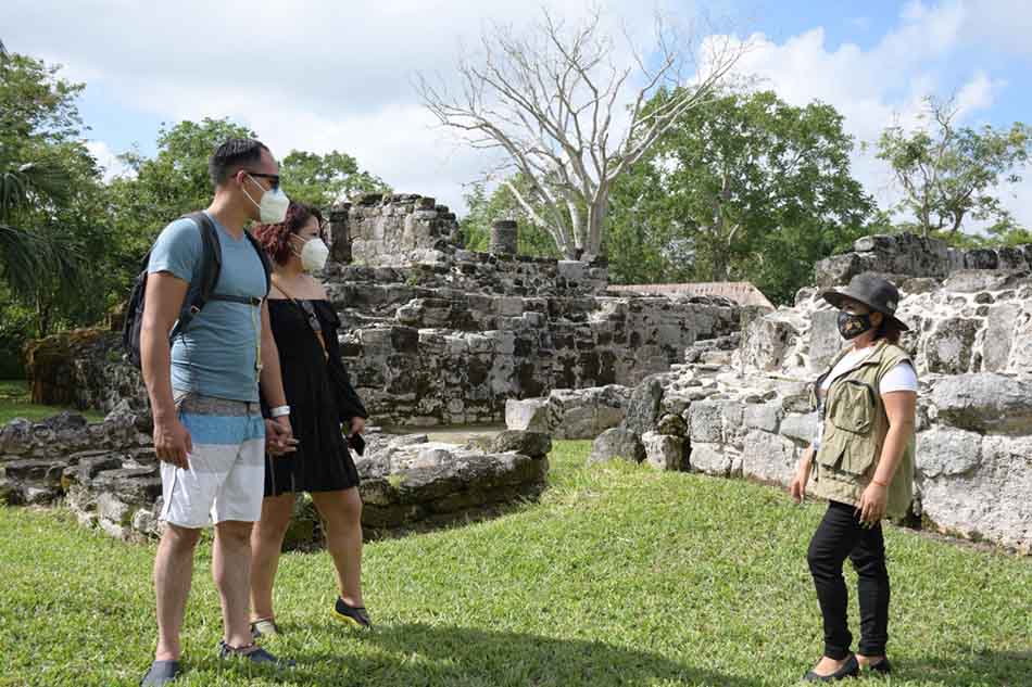 Zona Arqueológica de San Gervasio de Cozumel cierra sus puertas para prevenir posibles contagios de coronavirus