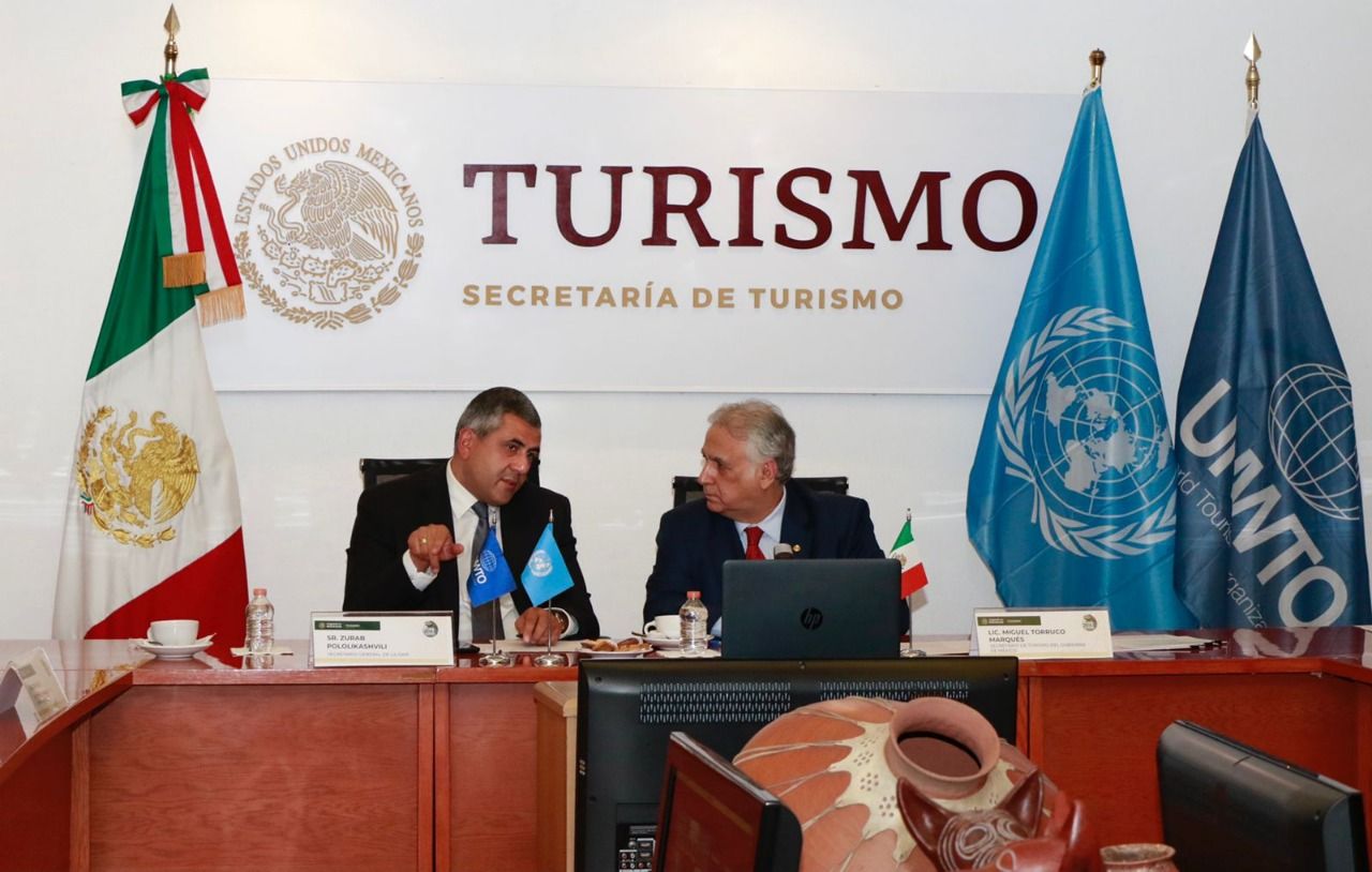 Secretario General de la OMT, Zurab Pololikashvili, inicia gira por México