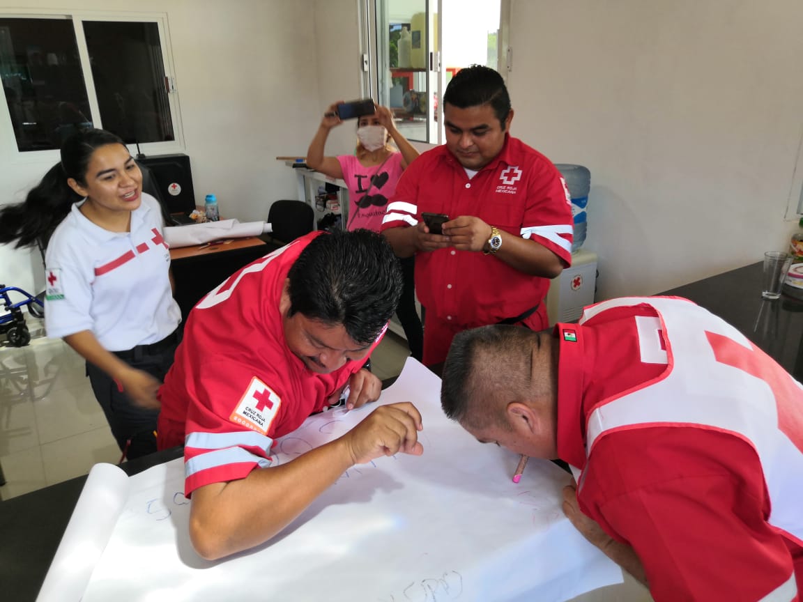 Festejan Día del Socorrista en Felipe Carrillo Puerto