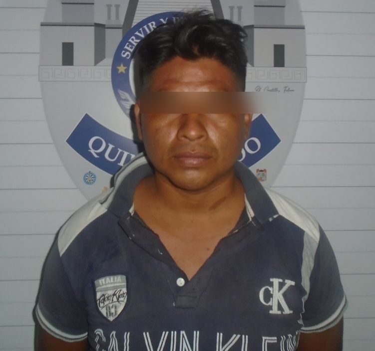 Detienen a sujeto acusado de feminicidio en Cancún