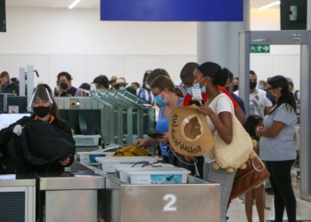 Aeropuerto de Cancún, con 421 operaciones en esta jornada