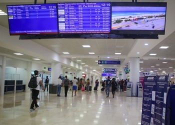 El aeropuerto de Cancún, con 439 operaciones para esta jornada