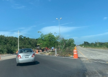 Advierten que afectaciones y retrasos para conductores en carretera por la que pasará el Tren Maya durarán unos dos años