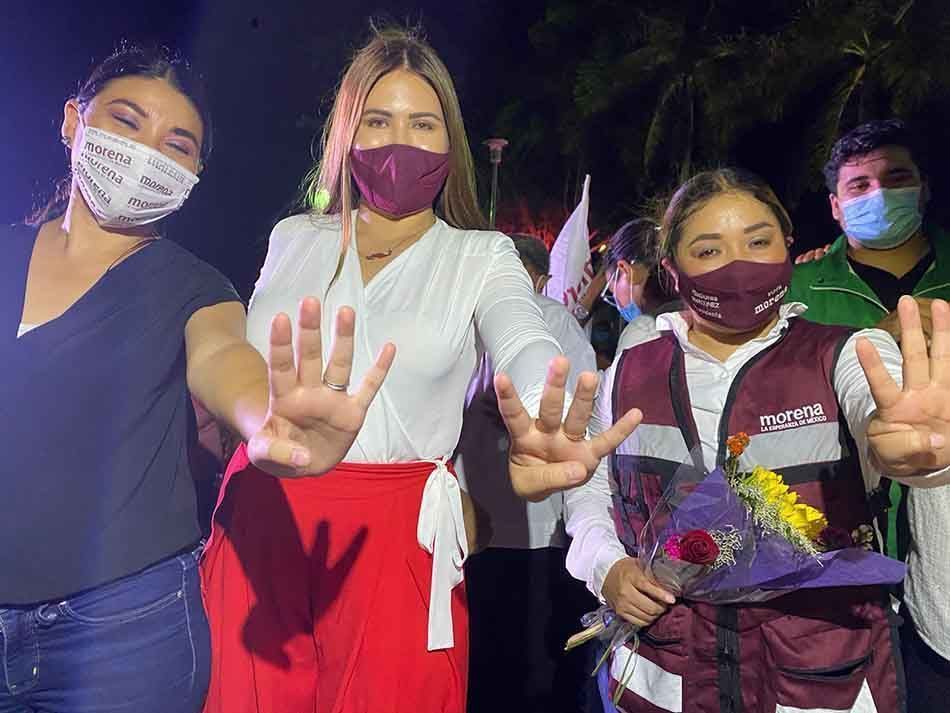 Gana Anahí González de forma contundente en el Distrito 2