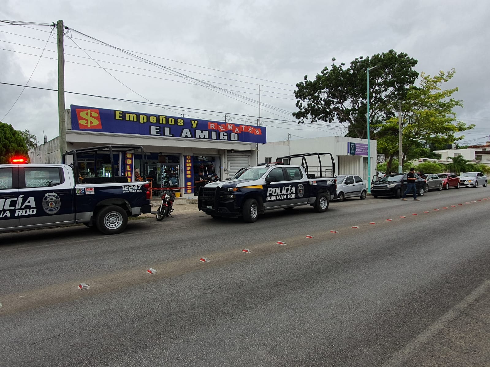 Sujetos armados asaltan casa de empeño en Chetumal