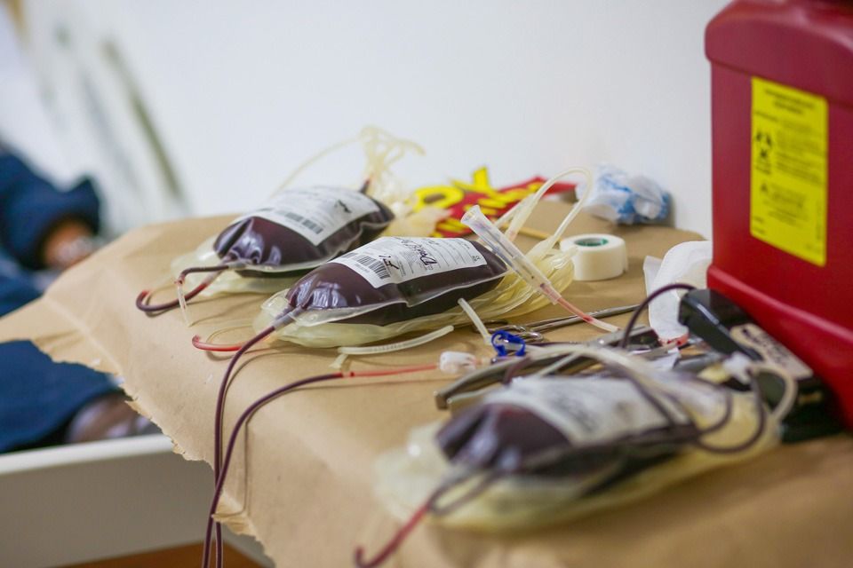 La vida de cuatro pacientes puede salvarse con la donación de sangre de una persona