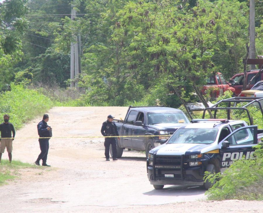 Encuentran cuerpo en camino de terracería en Cancún