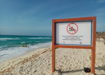 Mantienen bajo vigilancia erosión de playa en “El Mirador” de Cancún