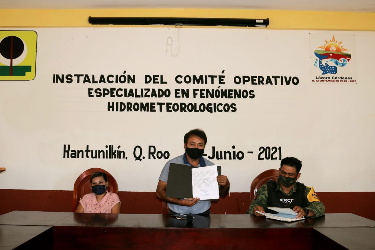 Queda instalado en Lázaro Cárdenas el del comité operativo especializado en fenómenos hidrometeorológicos
