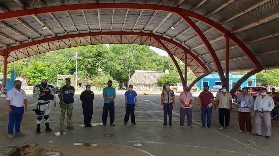 Instalan subcomités de fenómenos hidrometeorológicos en comunidades de Tulum