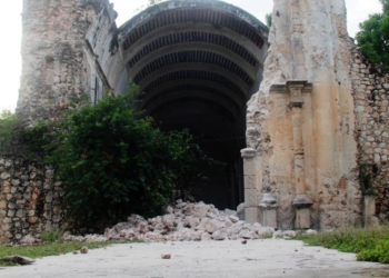El INAH hará valer el seguro para atender la capilla de Tihosuco, cuya fachada colapsó