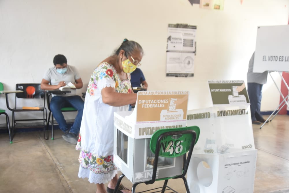 Jornada electoral en Felipe Carrillo Puerto transcurrió sin mayores contratiempos