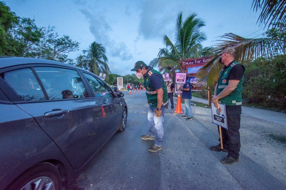 Permanecen en Tulum labores de prevención contra COVID-19