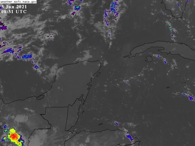 Lluvias ligeras para este jueves en Cozumel