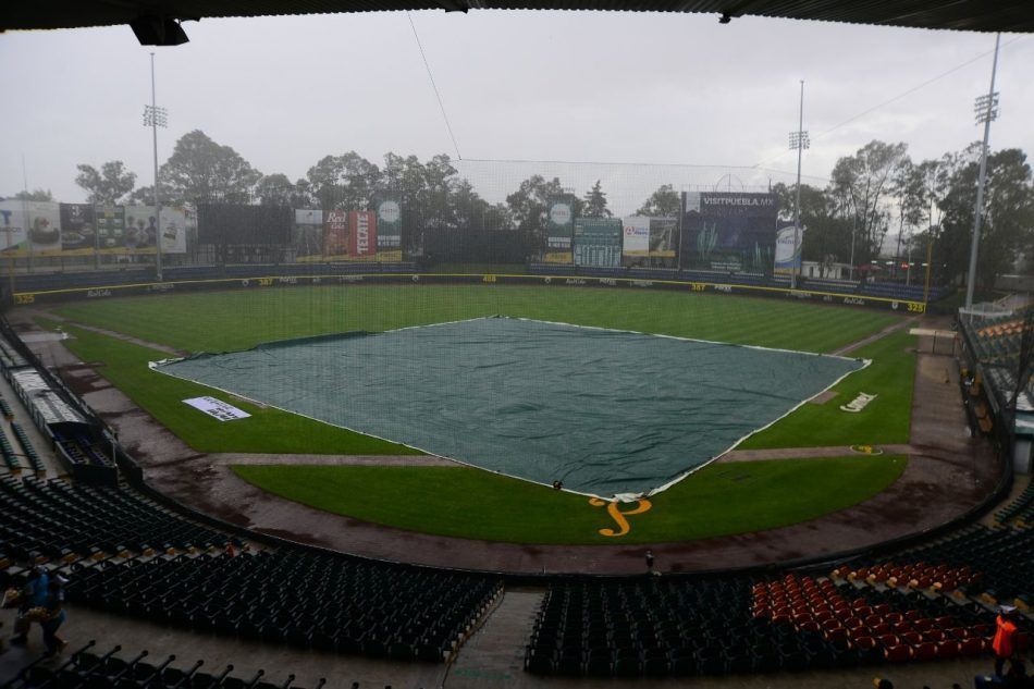 La lluvia en Puebla impide se juegue doble cartelera entre Pericos y Tigres