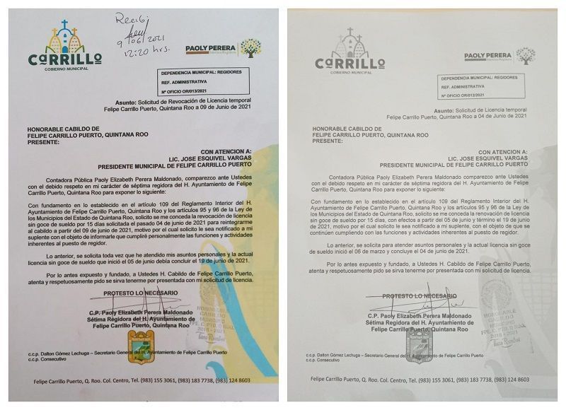 Después de sufrir una abrumadora derrota, Paoly Perera solicitó su reincorporación al Cabildo