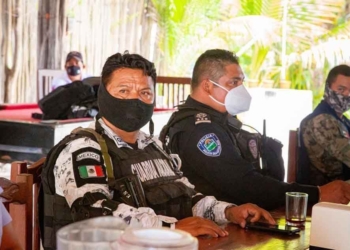 Instalan en Punta Allen, Subcomité Operativo de Fenómenos Hidrometeorológicos