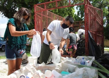Programa Reciclatón en Puerto Morelos, recolecta en 6 meses más de 32.5 toneladas de material reciclable