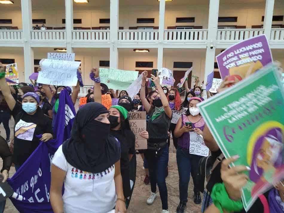 Red feminista de Quintana Roo presenta su agenda