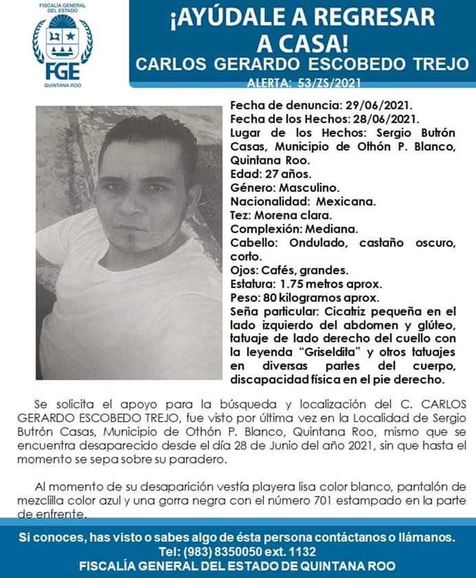 Reportan secuestro de hombre de 27 años en Chetumal; lo «levantaron» tras comprarle dos hamburguesas