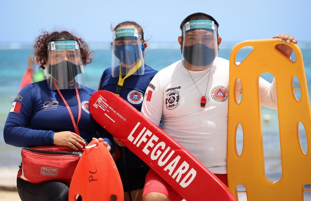 Puerto Morelos, preparado para actuar en materia de protección civil