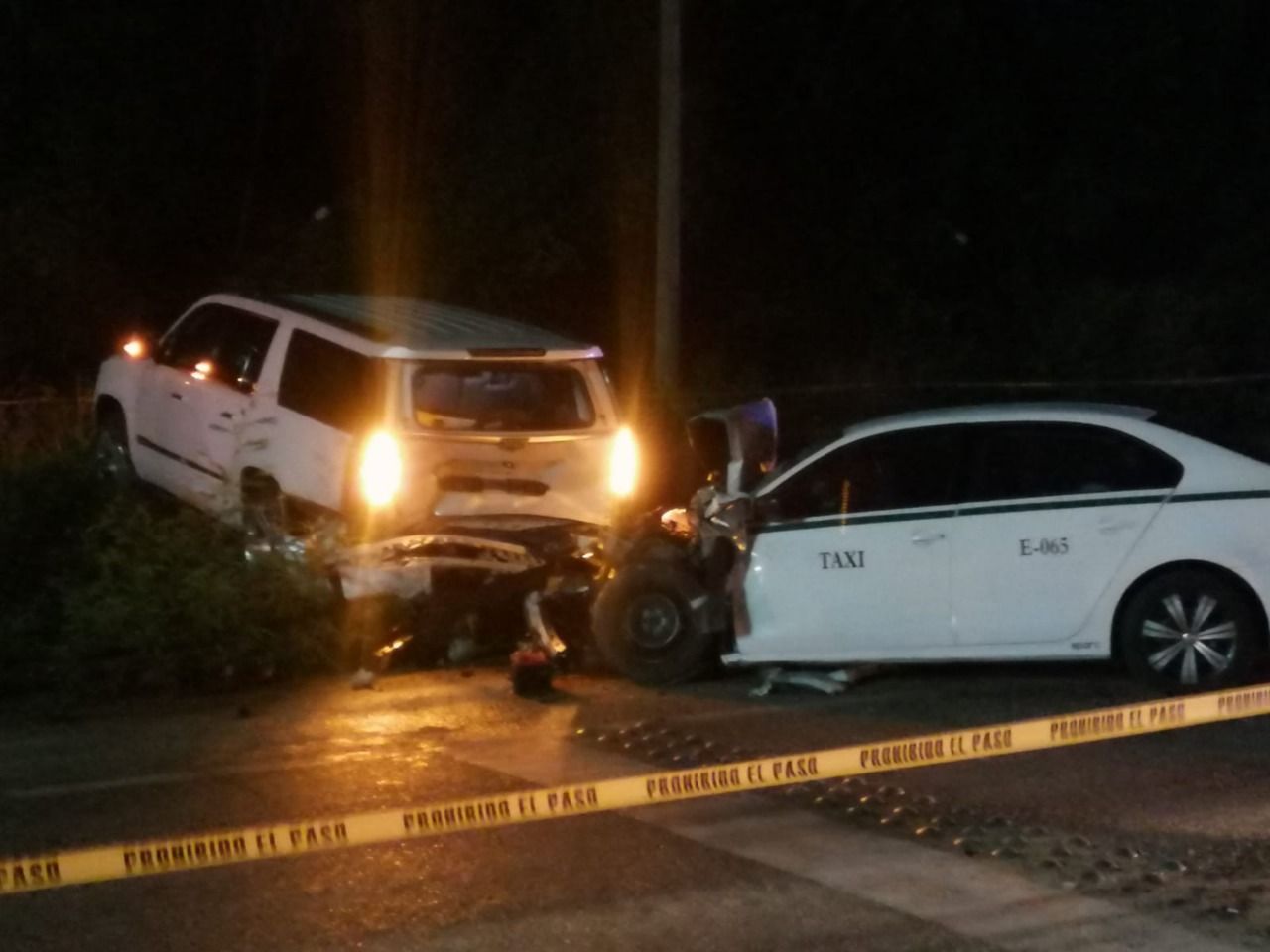 Tragedia en la carretera, mueren tres personas cerca de filtro de seguridad en Playa del Carmen