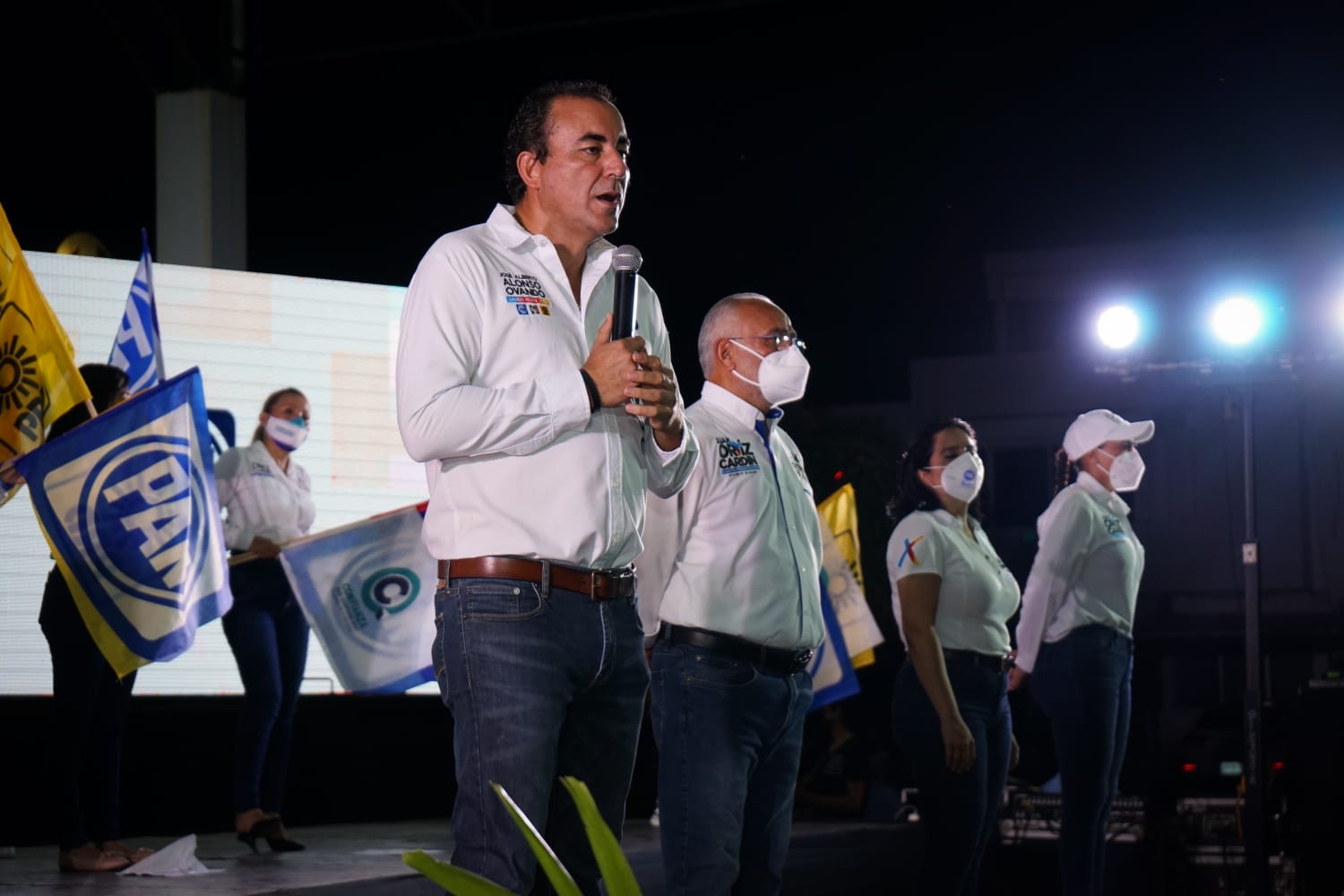 Hacia la victoria Alonso Ovando y Juan Ortiz para el bienestar de OPB