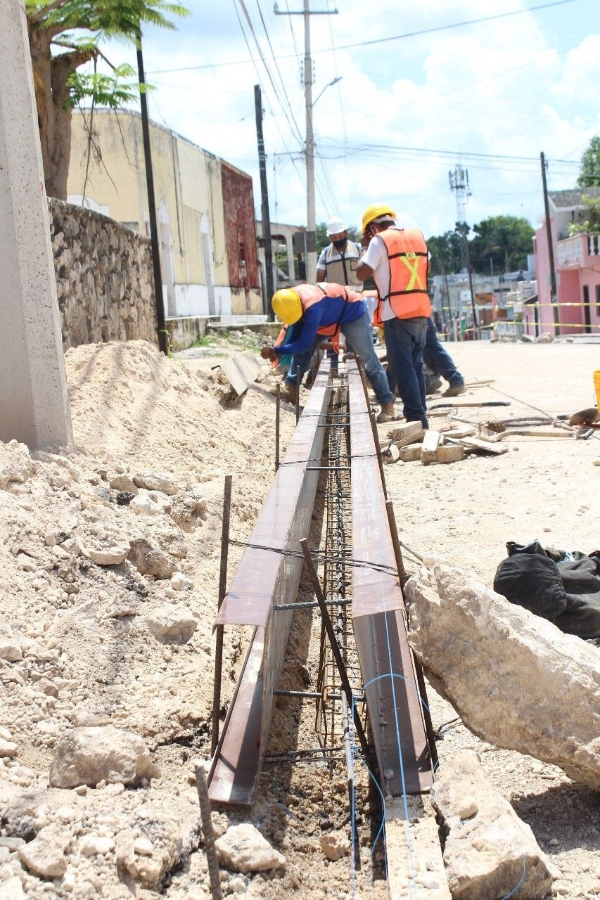 Obras de reactivación económica de la SEDATU en el municipio en buen avance