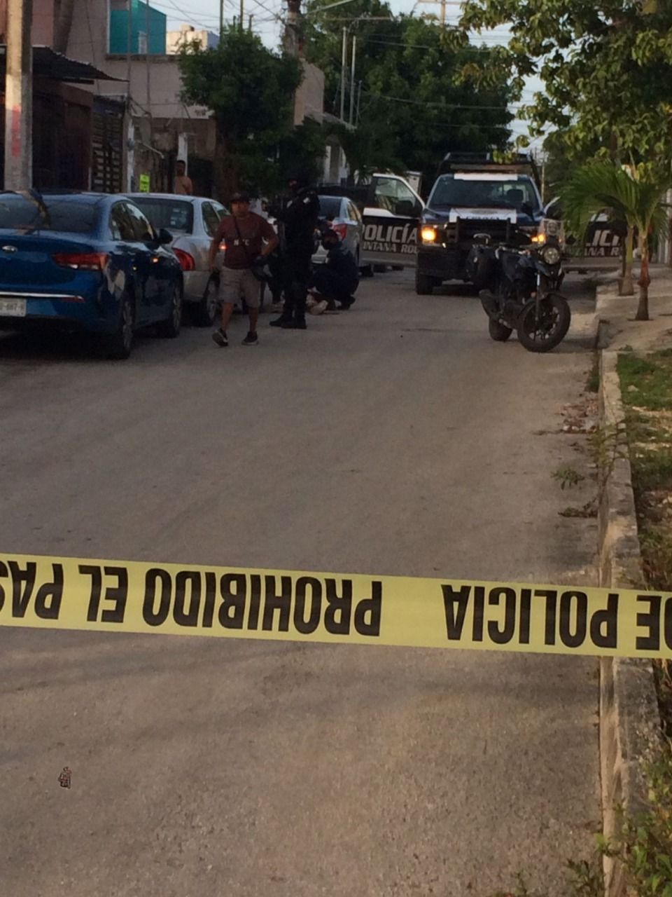 Balean a sujeto en Cancún, al parecer es un ladrón