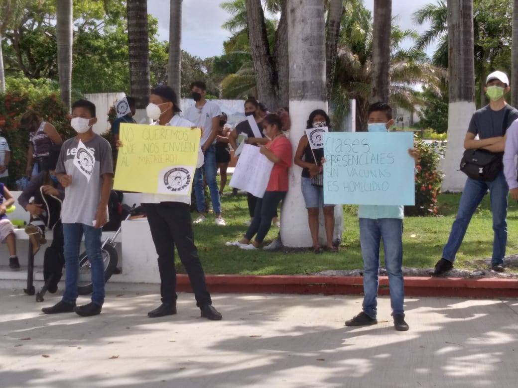 Federación de Estudiantes rechaza volver a clases presenciales en Quintana Roo
