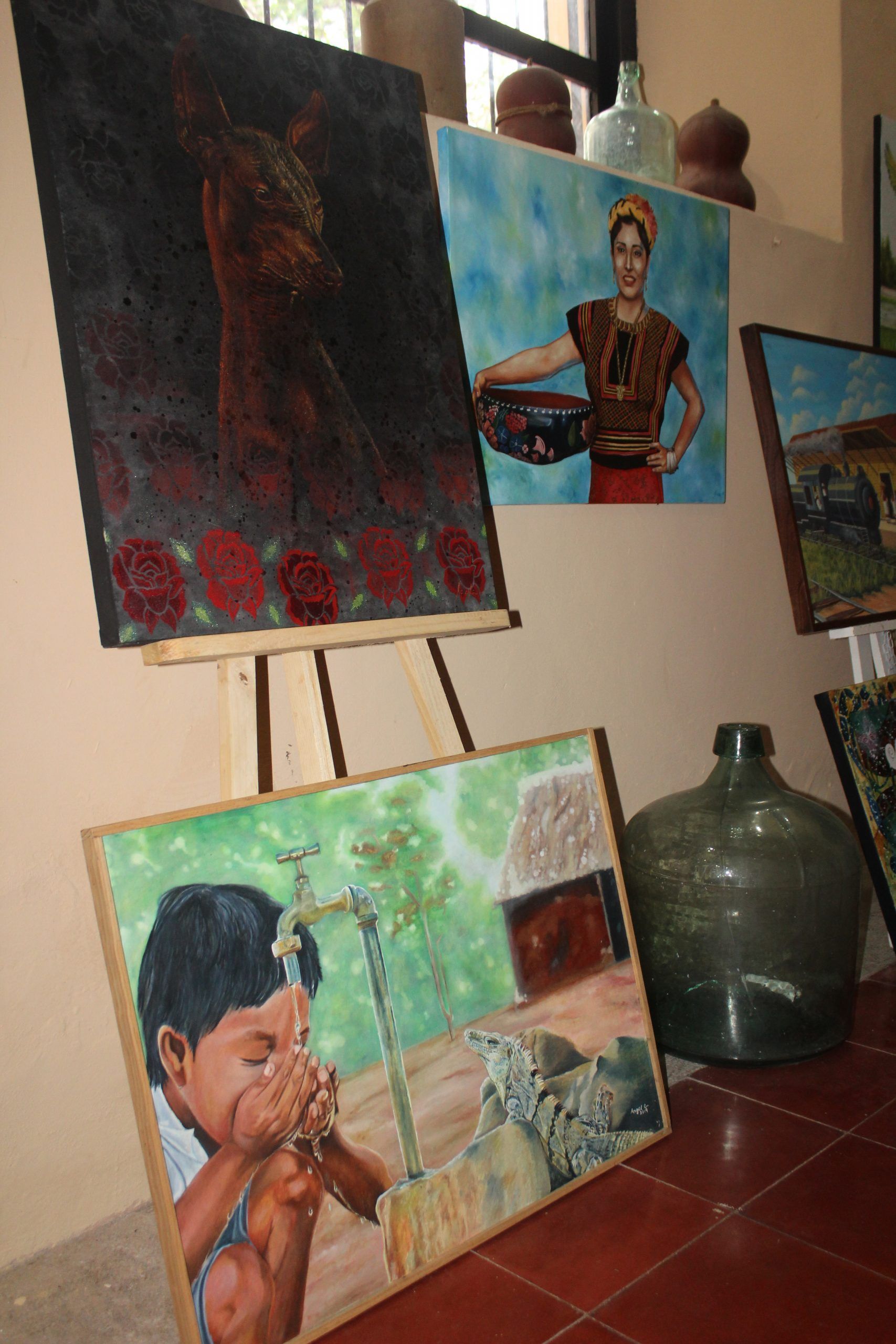 Museo de San Roque alberga obras de arte de 45 destacados pintores de Oaxaca y Yucatán