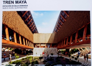 Fonatur presenta en Nuevo Xcán la primera estación del proyecto del Tren Maya en Quintana Roo