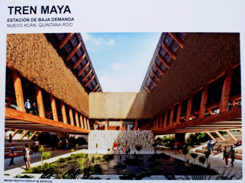Fonatur presenta en Nuevo Xcán la primera estación del proyecto del Tren Maya en Quintana Roo