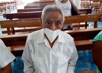 Rezador maya Pablo Dzib Bak cumple 100 años y familiares le realizan un almuerzo «con pocas personas para evitar contagios»