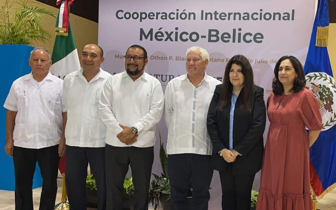 Secretario de Agricultura de México se reúne con su par de Belice en Chetumal