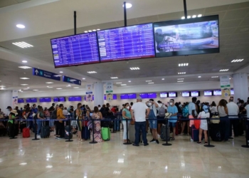 Aeropuerto de Cancún mantiene jornada con cerca de 500 operaciones