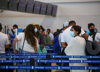 Aeropuerto de Cancún, con 475 operaciones para este día