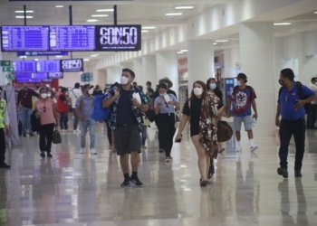 El aeropuerto de Cancún, con 441 operaciones para esta jornada