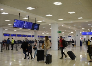 El aeropuerto de Cancún, con 463 operaciones y una conexión con 43 destinos internacionales para hoy