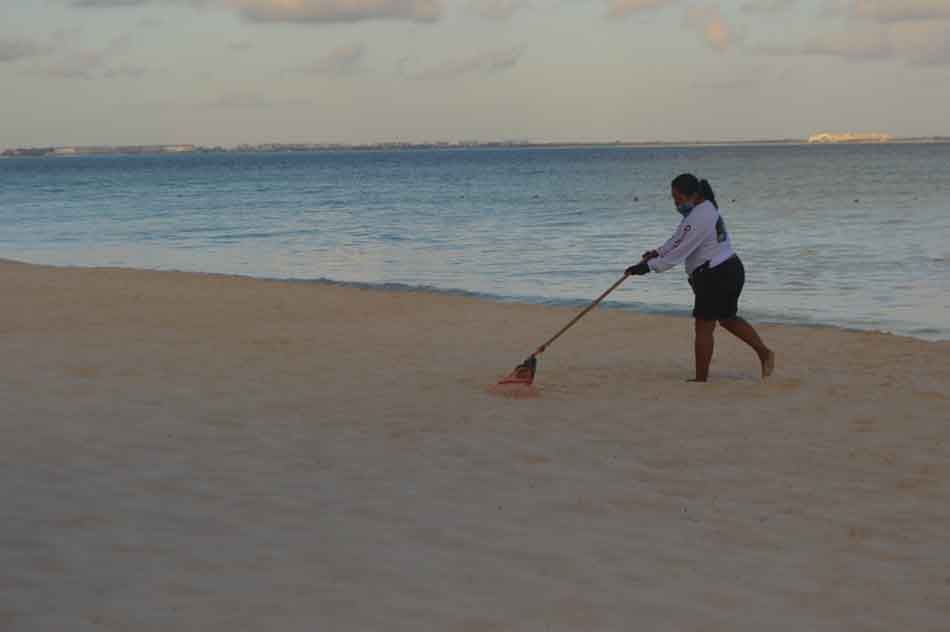 Isla Mujeres, el municipio con menor presencia de sargazo en Quintana Roo