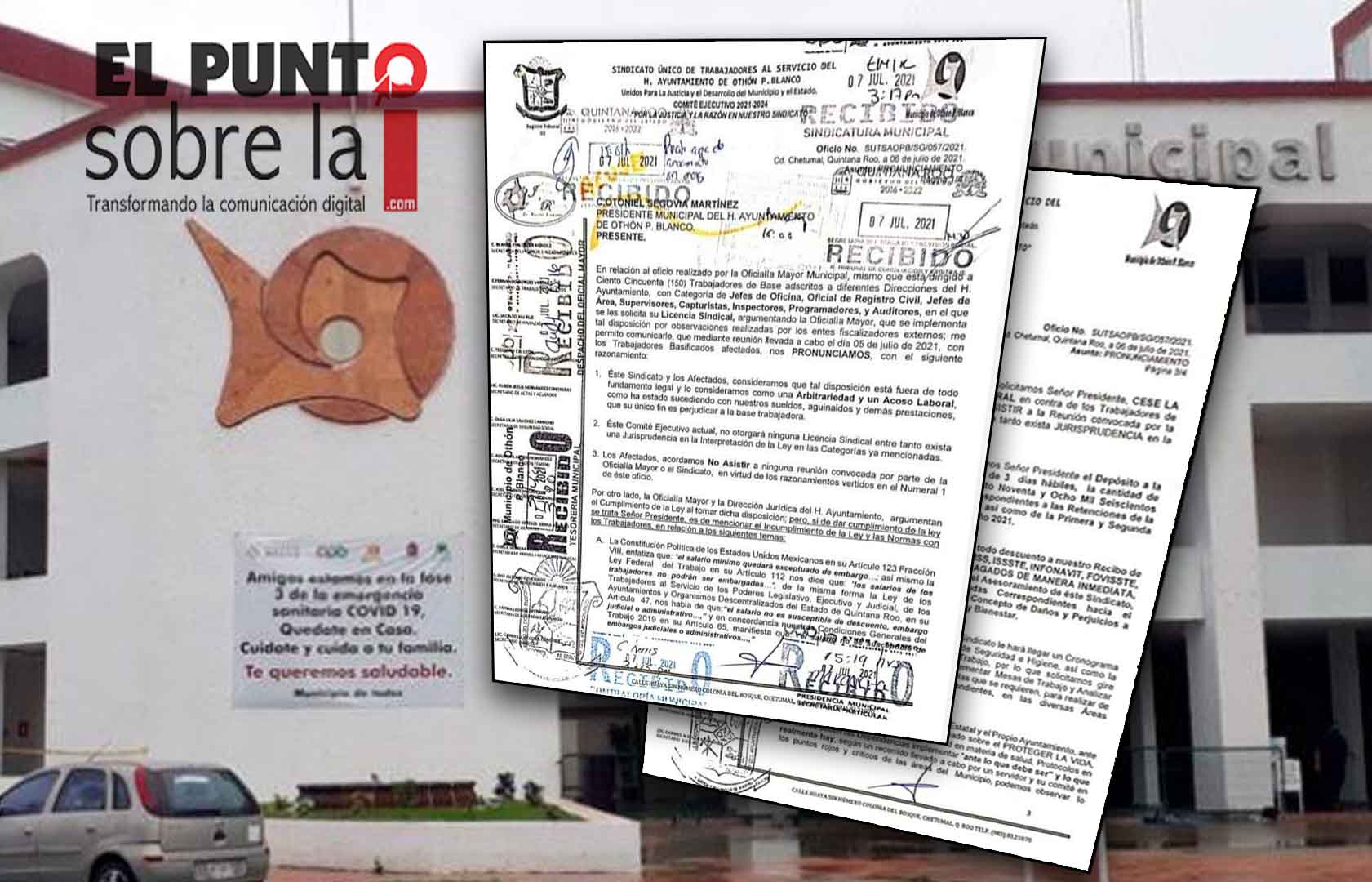 Incumplimiento de Ayuntamiento de Othón P. Blanco pone en riesgo propiedad de vivienda de sus trabajadores