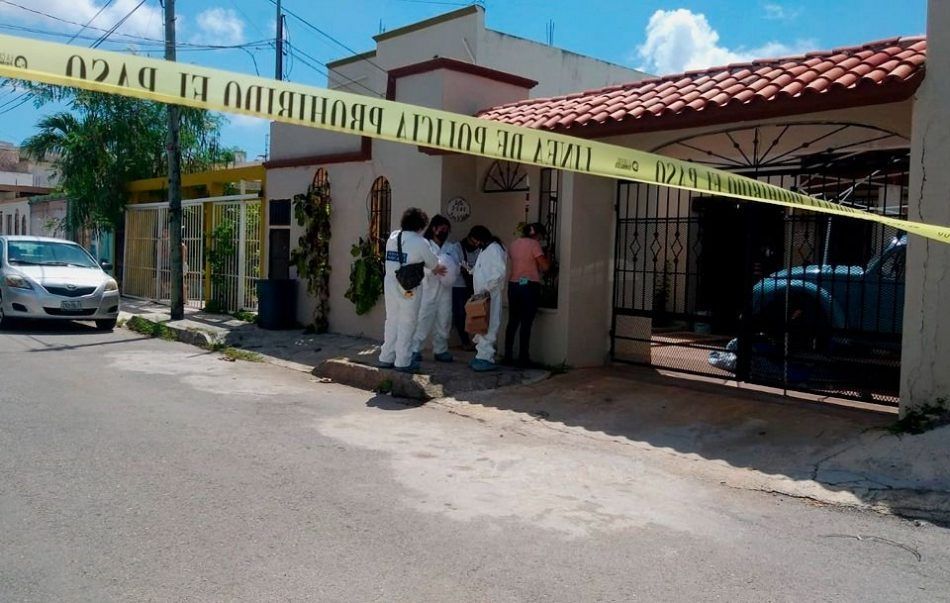 Encuentran cabeza humana afuera de una casa en Cancún