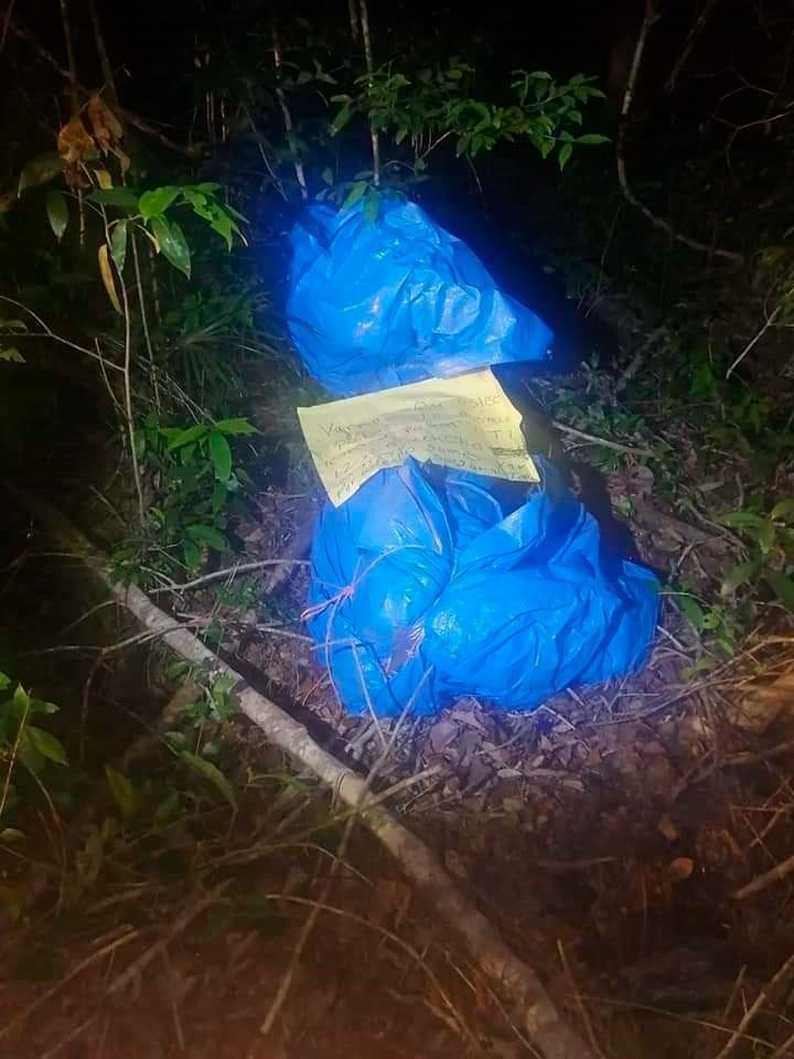 Encuentran cuerpo embolsado en la carretera Tulum-Felipe Carrillo Puerto