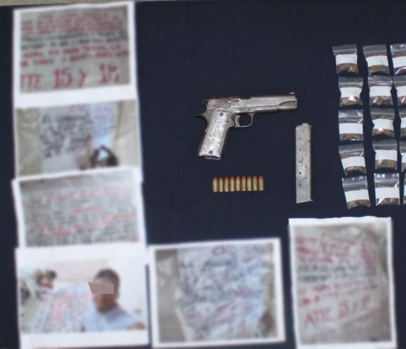 Detienen en la zona hotelera de Cancún a sujetos armados y con drogas