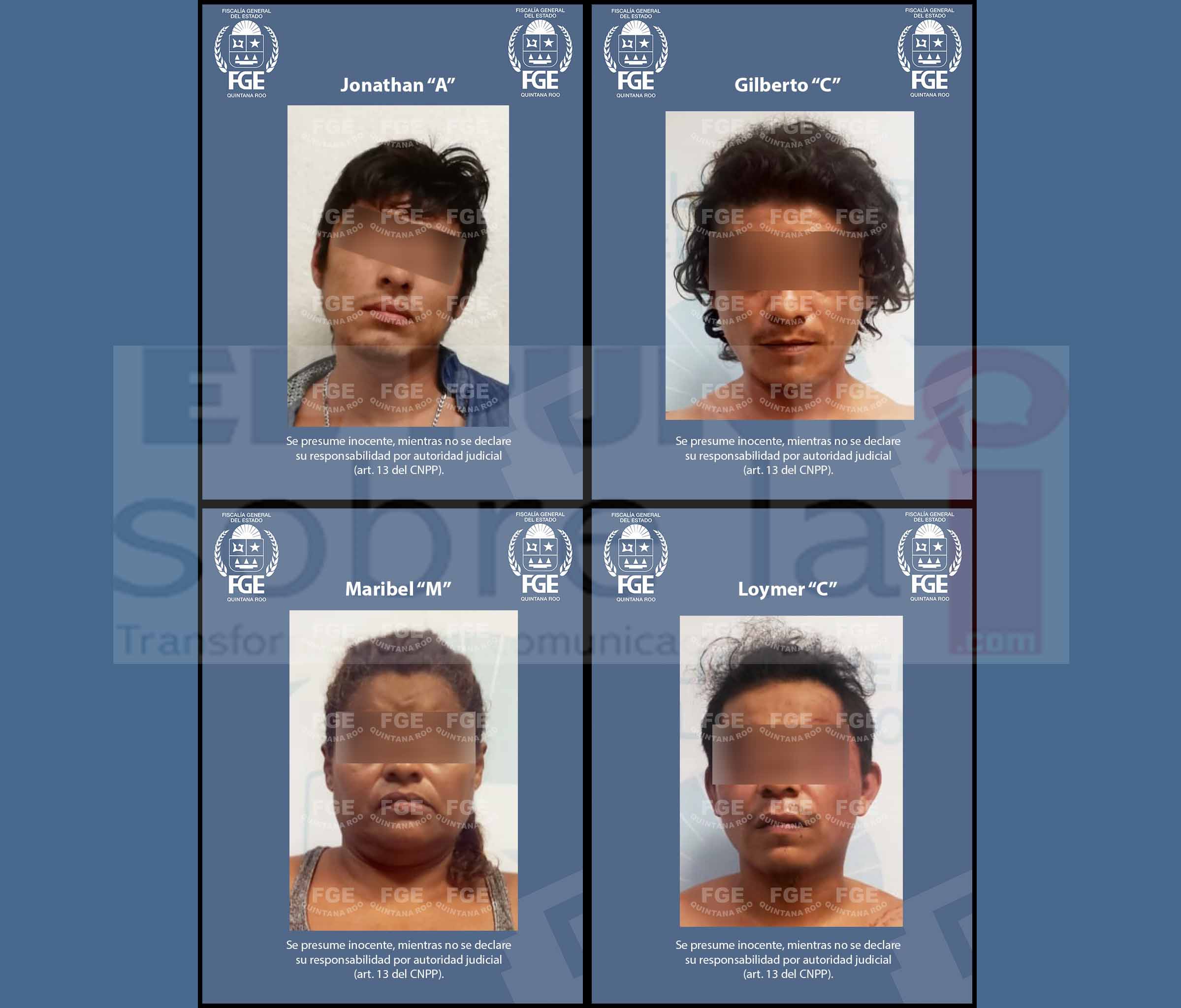 Capturan en Playa del Carmen a sujetos involucrados en delitos contra la salud y extorsión