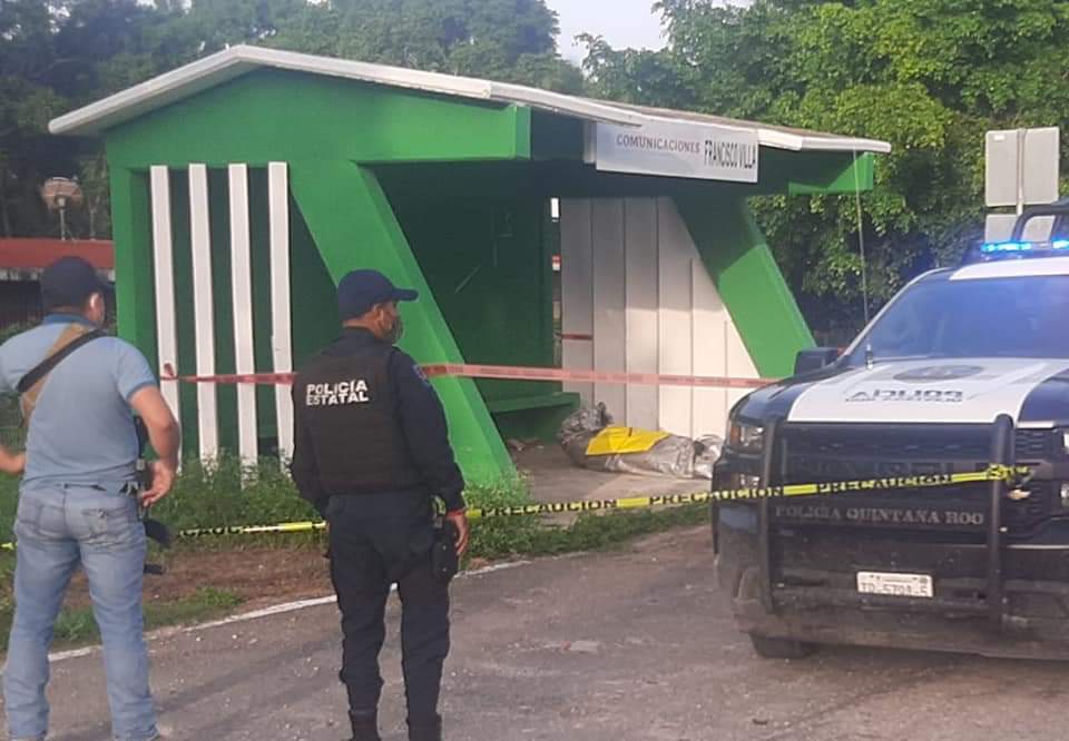 Ejecutado en Francisco Villa, en la carretera Chetumal – Escárcega