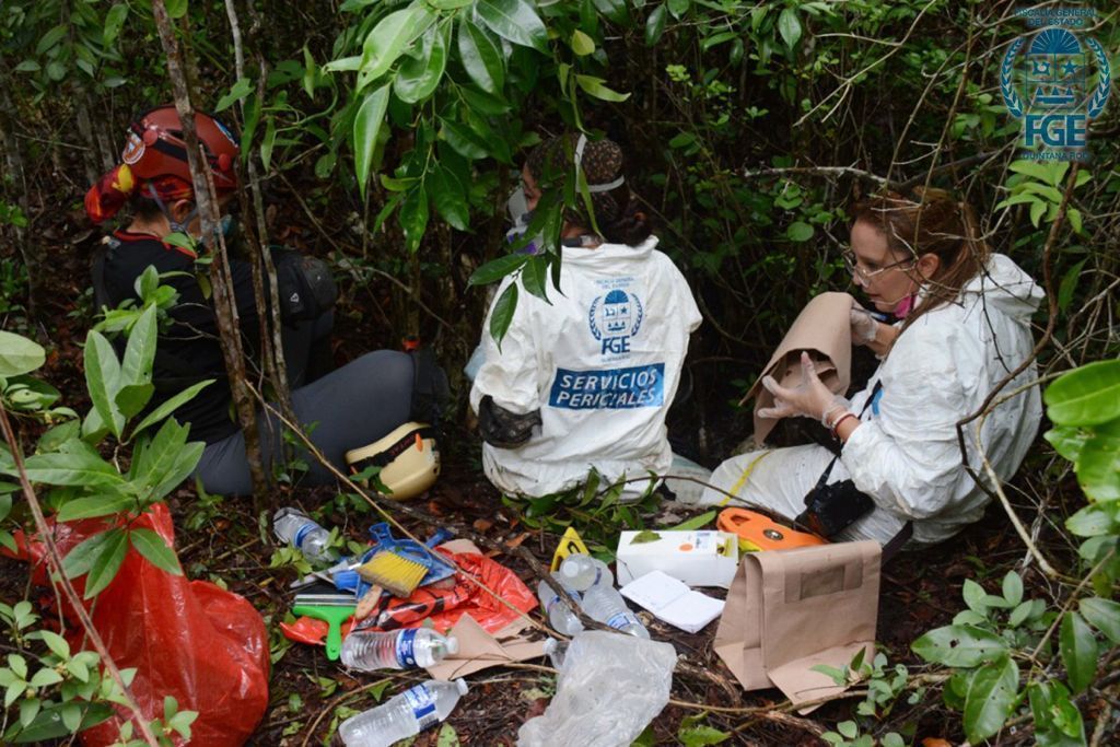 Fiscalía identifica a dos de los cuerpos que aparecieron en zona selvática de Cancún